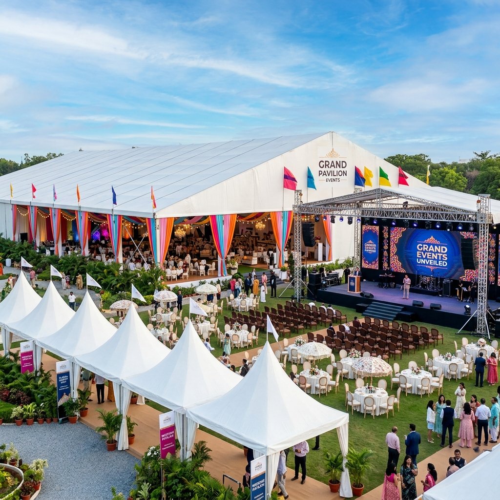 Sri Vidyaswi Creators Grand Event Setup